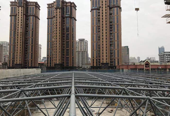 天津螺栓球网架结构